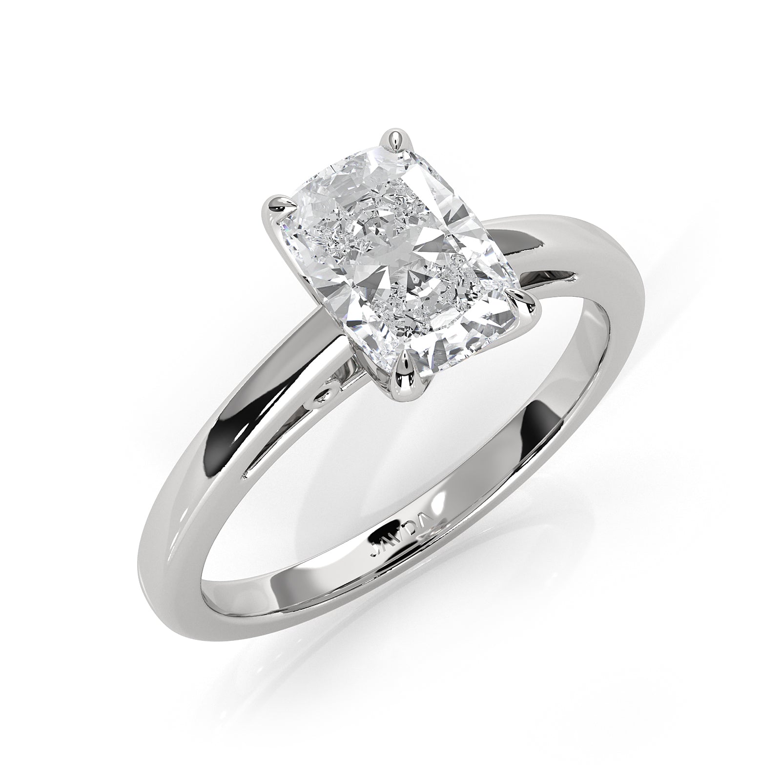 4.5g Lab Grown Diamond 6 Prong Solitaire Engagement Setting IGI Certified Ring 1.00 Ctw.